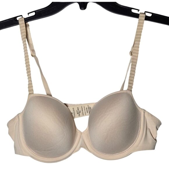 Thirdlove 24/7 Classic T-Shirt Bra 36B Underwire Stretch Adjustable Neutral #1 - Picture 1 of 8